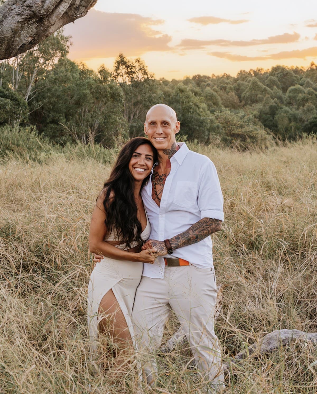 Sam Morris and his partner